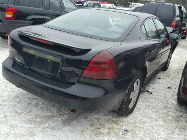 2G2WP522151264961 - 2005 PONTIAC GRAND PRIX BLACK photo 4