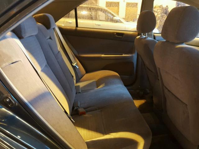 JTDBE32K240267320 - 2004 TOYOTA CAMRY LE GREEN photo 6