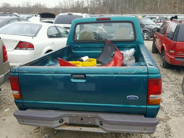 1FTCR10A0VTA92993 - 1997 FORD RANGER GREEN photo 6