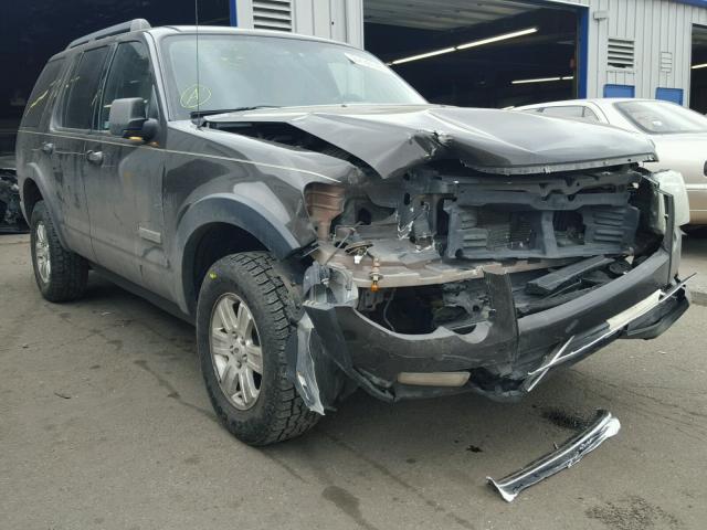 1FMEU73E87UB03787 - 2007 FORD EXPLORER X GRAY photo 1