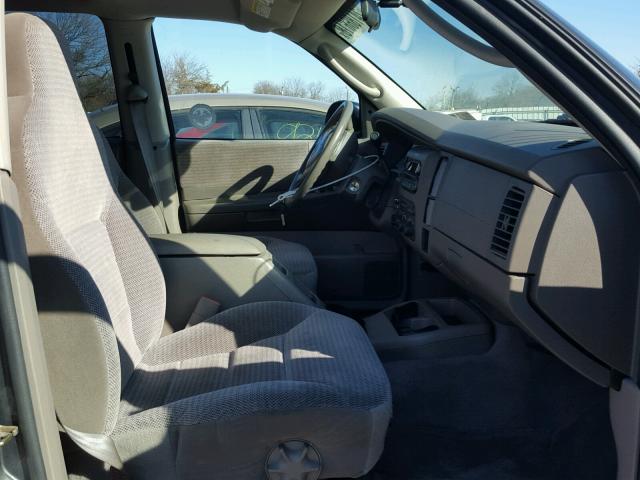 1B4HS48N42F204057 - 2002 DODGE DURANGO SL GRAY photo 5