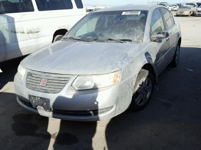 1G8AJ58FX6Z179735 - 2006 SATURN ION LEVEL SILVER photo 2