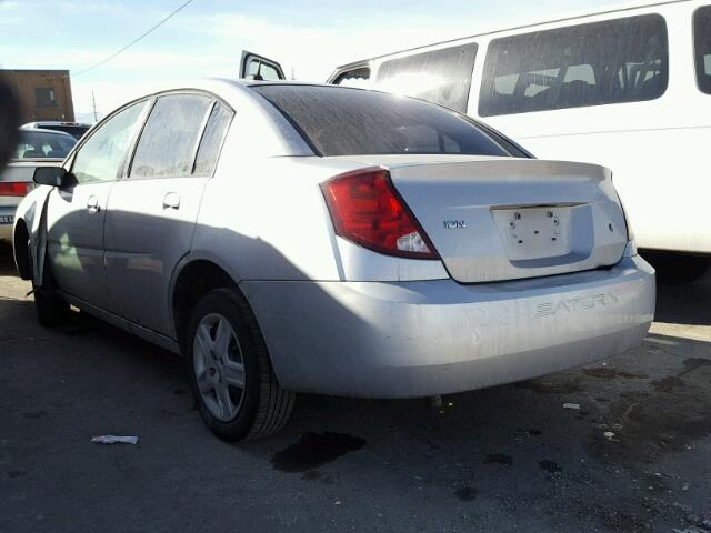 1G8AJ58FX6Z179735 - 2006 SATURN ION LEVEL SILVER photo 3