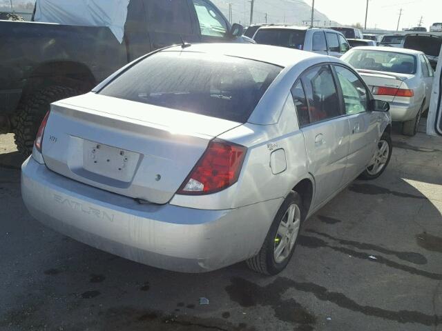 1G8AJ58FX6Z179735 - 2006 SATURN ION LEVEL SILVER photo 4