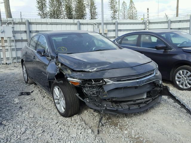 1G1ZD5ST8JF159050 - 2018 CHEVROLET MALIBU LT GRAY photo 1