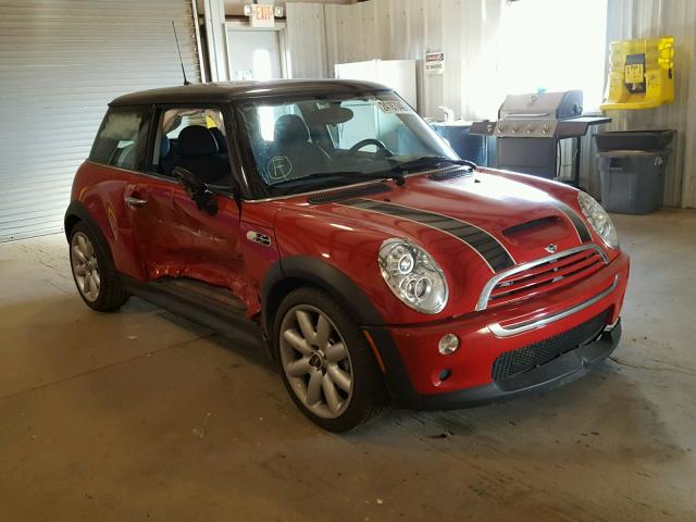 WMWRE33526TN28189 - 2006 MINI COOPER S RED photo 1