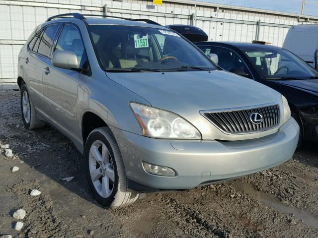 2T2HA31U55C086059 - 2005 LEXUS RX 330 SILVER photo 1