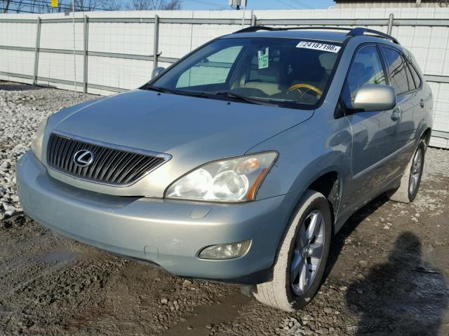 2T2HA31U55C086059 - 2005 LEXUS RX 330 SILVER photo 2