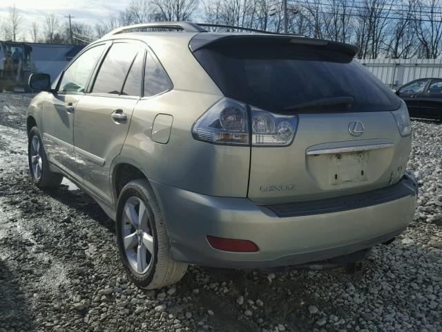 2T2HA31U55C086059 - 2005 LEXUS RX 330 SILVER photo 3