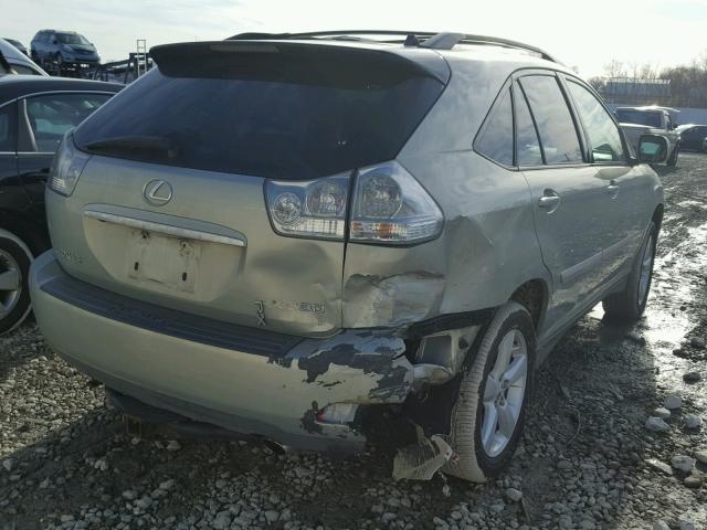 2T2HA31U55C086059 - 2005 LEXUS RX 330 SILVER photo 4