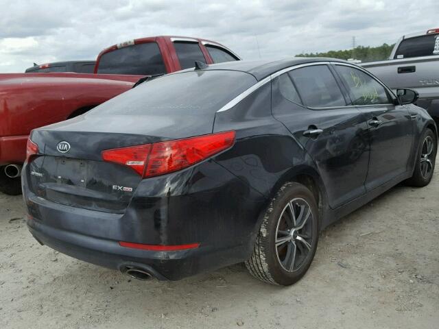 5XXGN4A73CG049148 - 2012 KIA OPTIMA EX BLACK photo 4