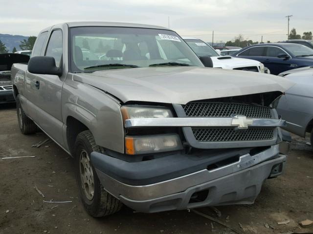 2GCEC19X931337133 - 2003 CHEVROLET SILVERADO TAN photo 1