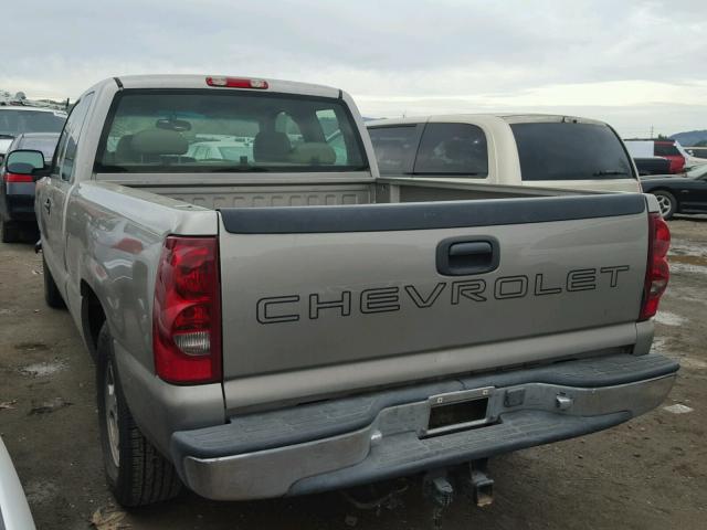 2GCEC19X931337133 - 2003 CHEVROLET SILVERADO TAN photo 3