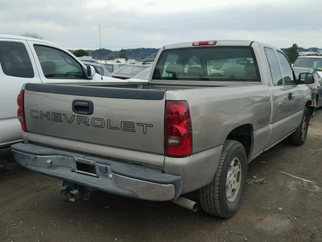 2GCEC19X931337133 - 2003 CHEVROLET SILVERADO TAN photo 4