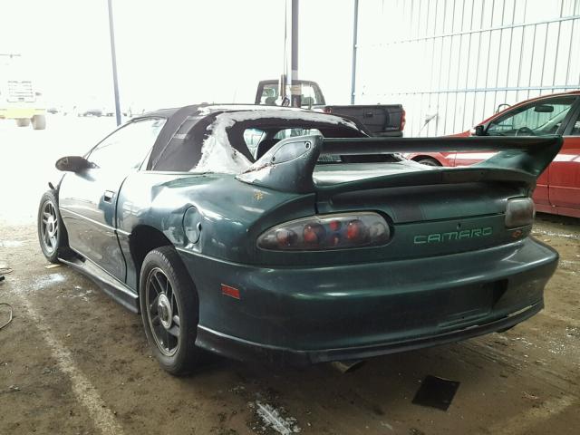 2G1FP32P6S2162551 - 1995 CHEVROLET CAMARO Z28 GREEN photo 3