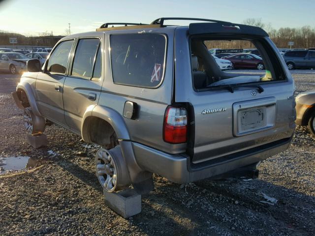 JT3GN86R420251616 - 2002 TOYOTA 4RUNNER SR GRAY photo 3