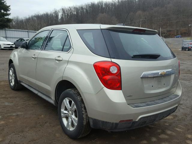 2GNFLEEK2F6295487 - 2015 CHEVROLET EQUINOX LS TAN photo 3