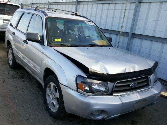 JF1SG65663H772244 - 2003 SUBARU FORESTER 2 SILVER photo 1