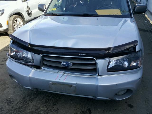 JF1SG65663H772244 - 2003 SUBARU FORESTER 2 SILVER photo 7