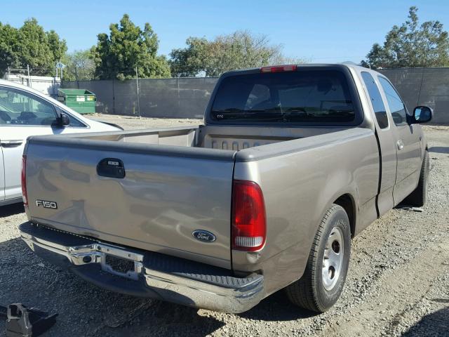 2FTZX17211CA68267 - 2001 FORD F150 TAN photo 4