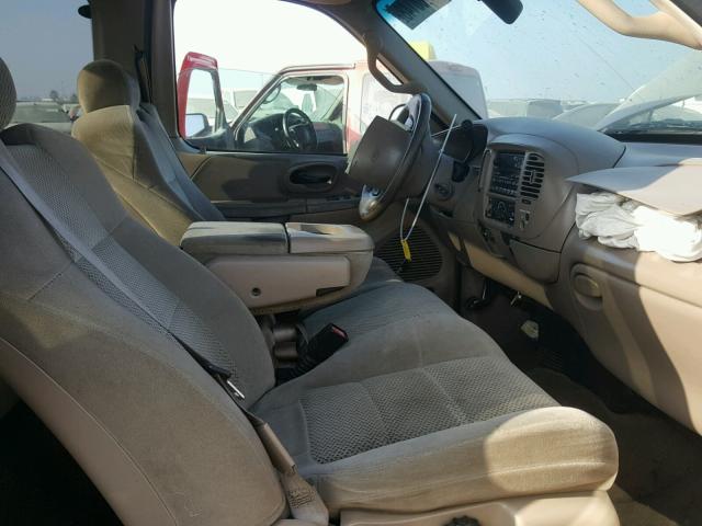 2FTZX17211CA68267 - 2001 FORD F150 TAN photo 5