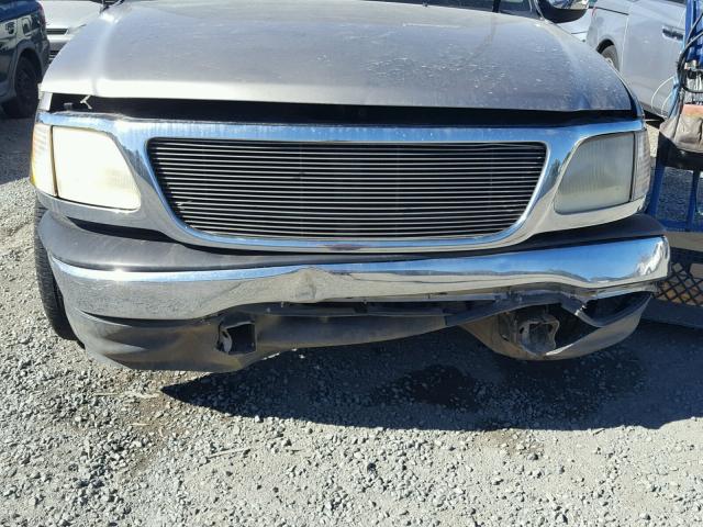 2FTZX17211CA68267 - 2001 FORD F150 TAN photo 9