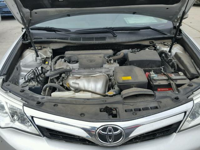 4T4BF1FK6ER339420 - 2014 TOYOTA CAMRY L SILVER photo 7