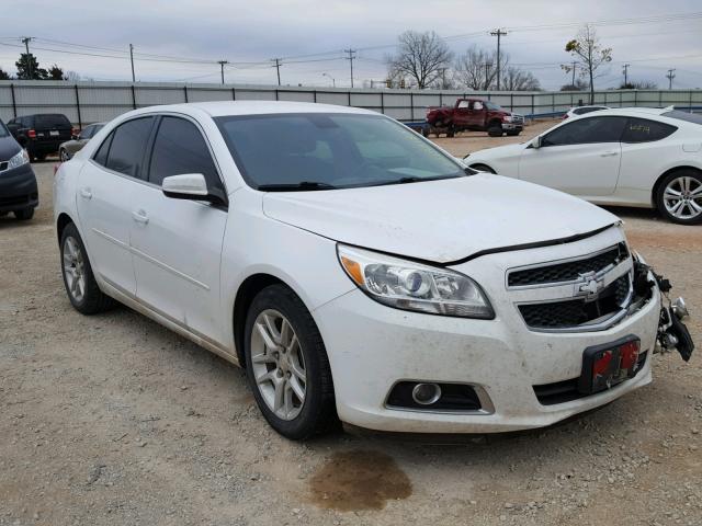 1G11F5SR3DF160865 - 2013 CHEVROLET MALIBU 2LT WHITE photo 1