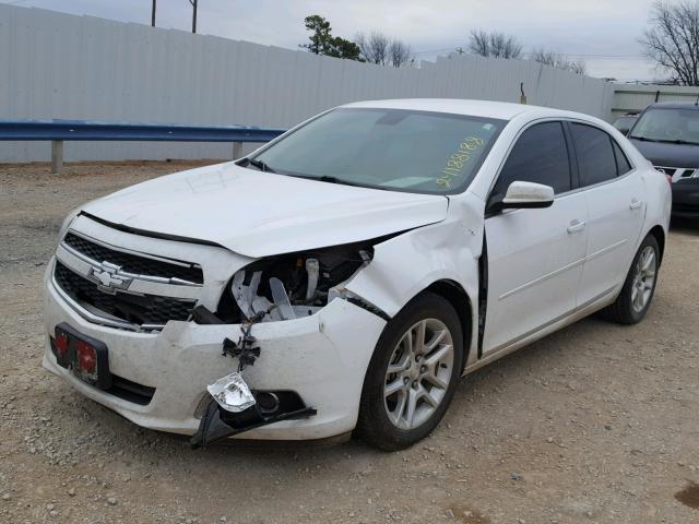 1G11F5SR3DF160865 - 2013 CHEVROLET MALIBU 2LT WHITE photo 2