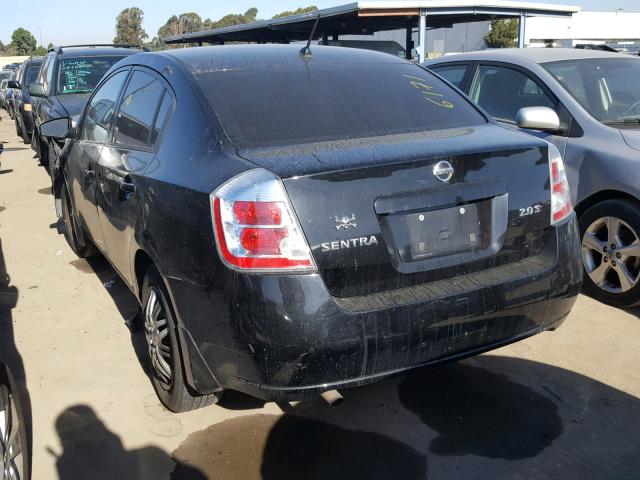 3N1AB61E77L677543 - 2007 NISSAN SENTRA 2.0 BLACK photo 3