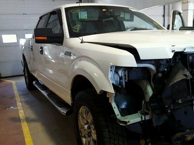 1FTFW1EF8DFD06023 - 2013 FORD F150 SUPER WHITE photo 1