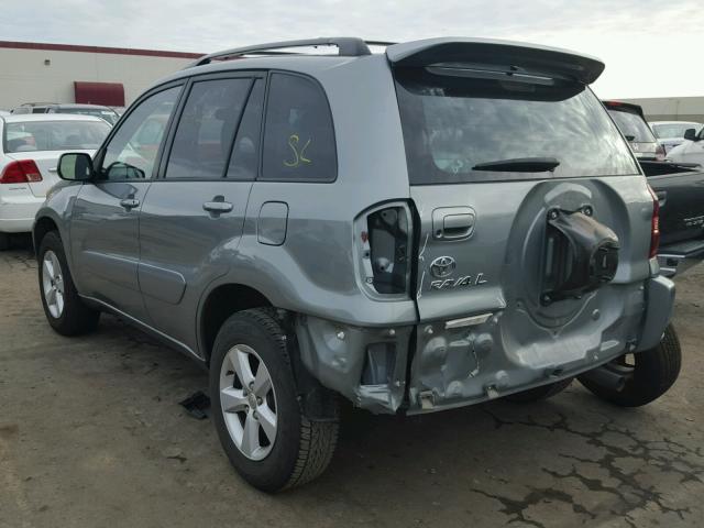 JTEGD20V440029478 - 2004 TOYOTA RAV4 GRAY photo 3