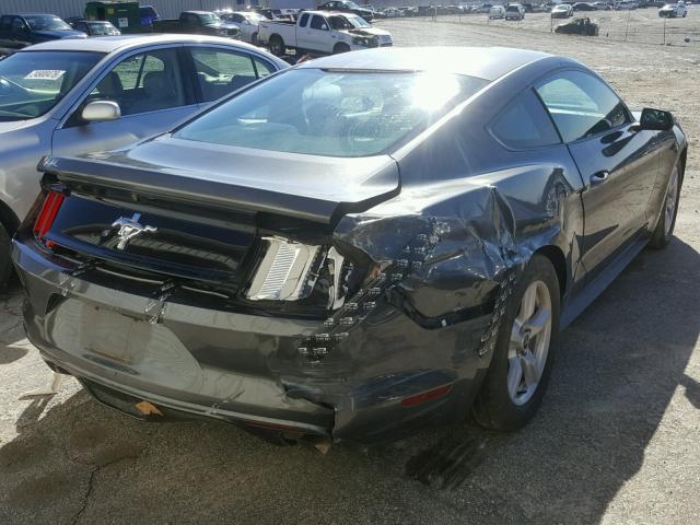 1FA6P8AM6F5368769 - 2015 FORD MUSTANG GRAY photo 4