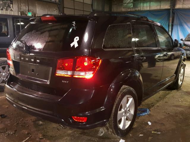 3C4PDCBG1CT373408 - 2012 DODGE JOURNEY SX BLACK photo 4