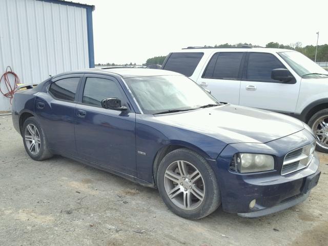 2B3KA53H96H323182 - 2006 DODGE CHARGER R/ BLUE photo 9