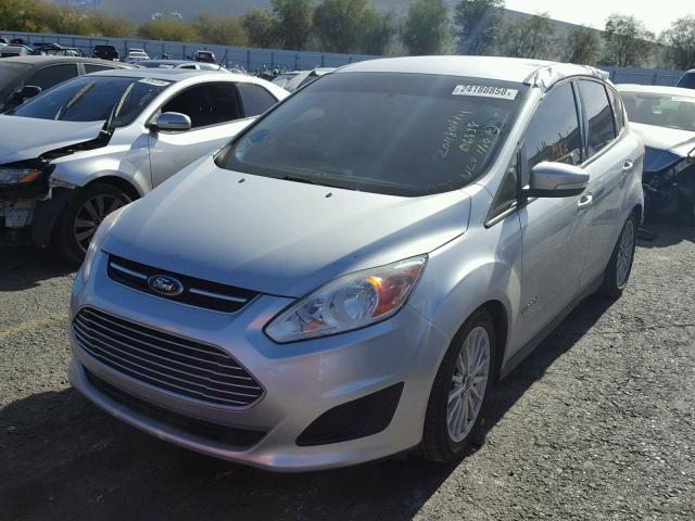 1FADP5AU9EL502397 - 2014 FORD C-MAX SE SILVER photo 2