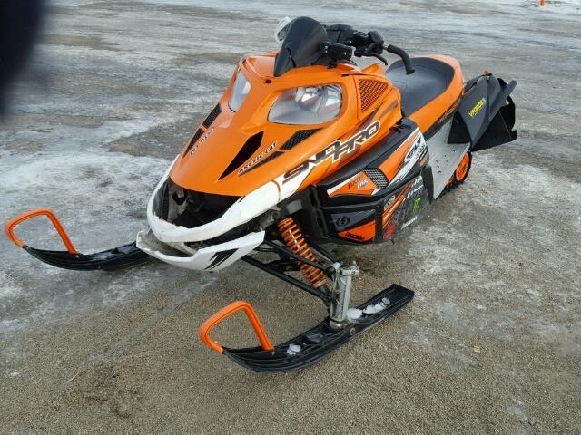 4UF07SNW87T116830 - 2007 ARCTIC CAT CROSSFIRE ORANGE photo 2