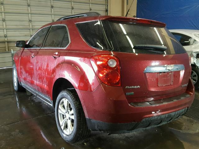 2GNALPEKXC6279703 - 2012 CHEVROLET EQUINOX LT RED photo 3