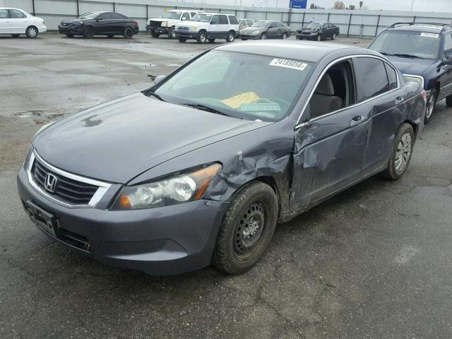 1HGCP2F3XAA193910 - 2010 HONDA ACCORD LX GRAY photo 2