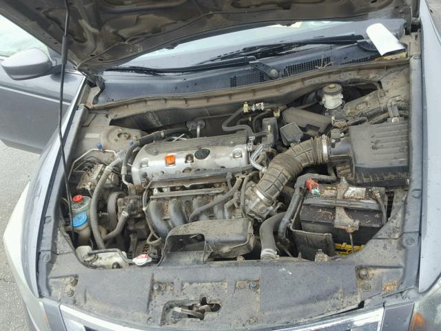 1HGCP2F3XAA193910 - 2010 HONDA ACCORD LX GRAY photo 7