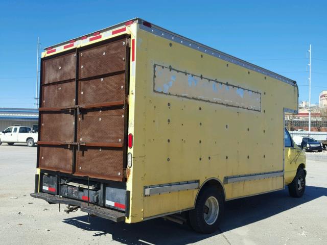 1FDKE37G8RHA57958 - 1994 FORD ECONOLINE YELLOW photo 4