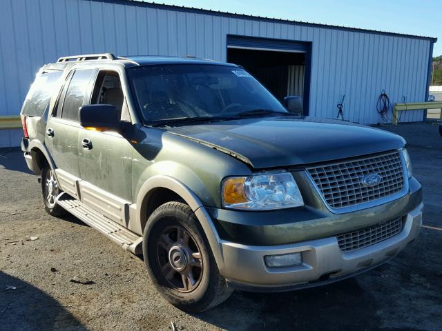 1FMFU17565LB00997 - 2005 FORD EXPEDITION GREEN photo 1