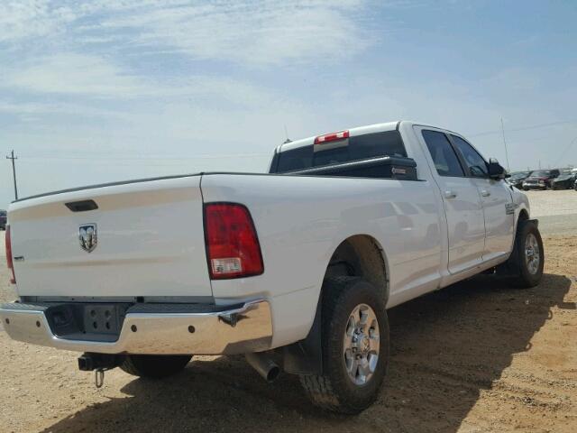 3C6UR4JJ8GG319519 - 2016 RAM 2500 SLT WHITE photo 4