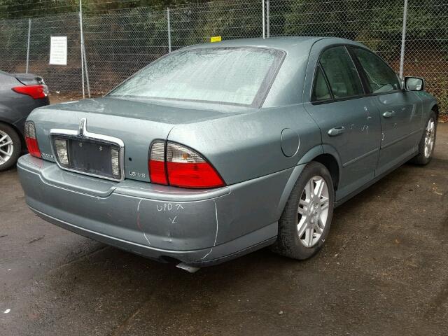 1LNHM87A93Y668112 - 2003 LINCOLN LS GREEN photo 4