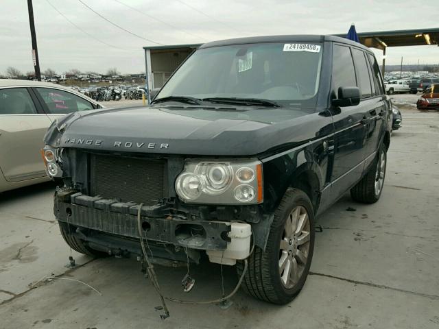 SALMF13416A214706 - 2006 LAND ROVER RANGE ROVE BLACK photo 2