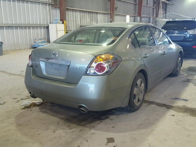 1N4AL21EX7N422345 - 2007 NISSAN ALTIMA 2.5 GREEN photo 4