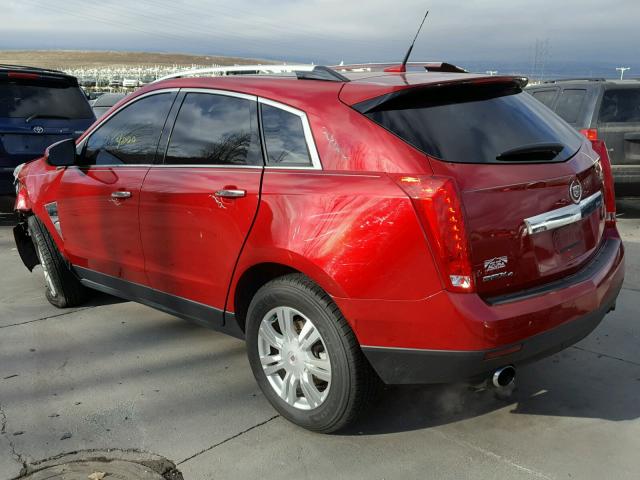 3GYFNDEY8AS555574 - 2010 CADILLAC SRX LUXURY RED photo 3