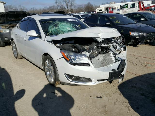 2G4GK5EX4G9135697 - 2016 BUICK REGAL WHITE photo 1