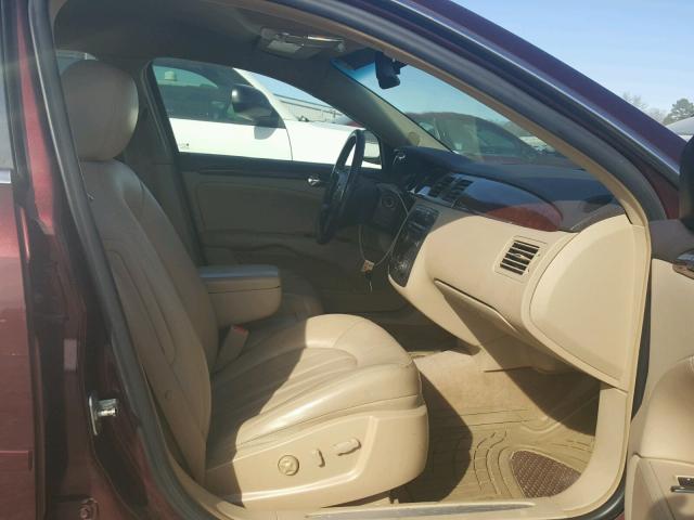 1G4HD57237U204494 - 2007 BUICK LUCERNE CX MAROON photo 5