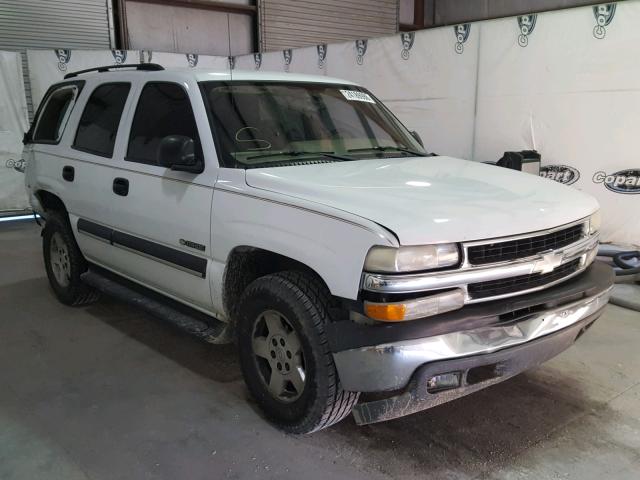 1GNEC13V83J151183 - 2003 CHEVROLET TAHOE C150 WHITE photo 1